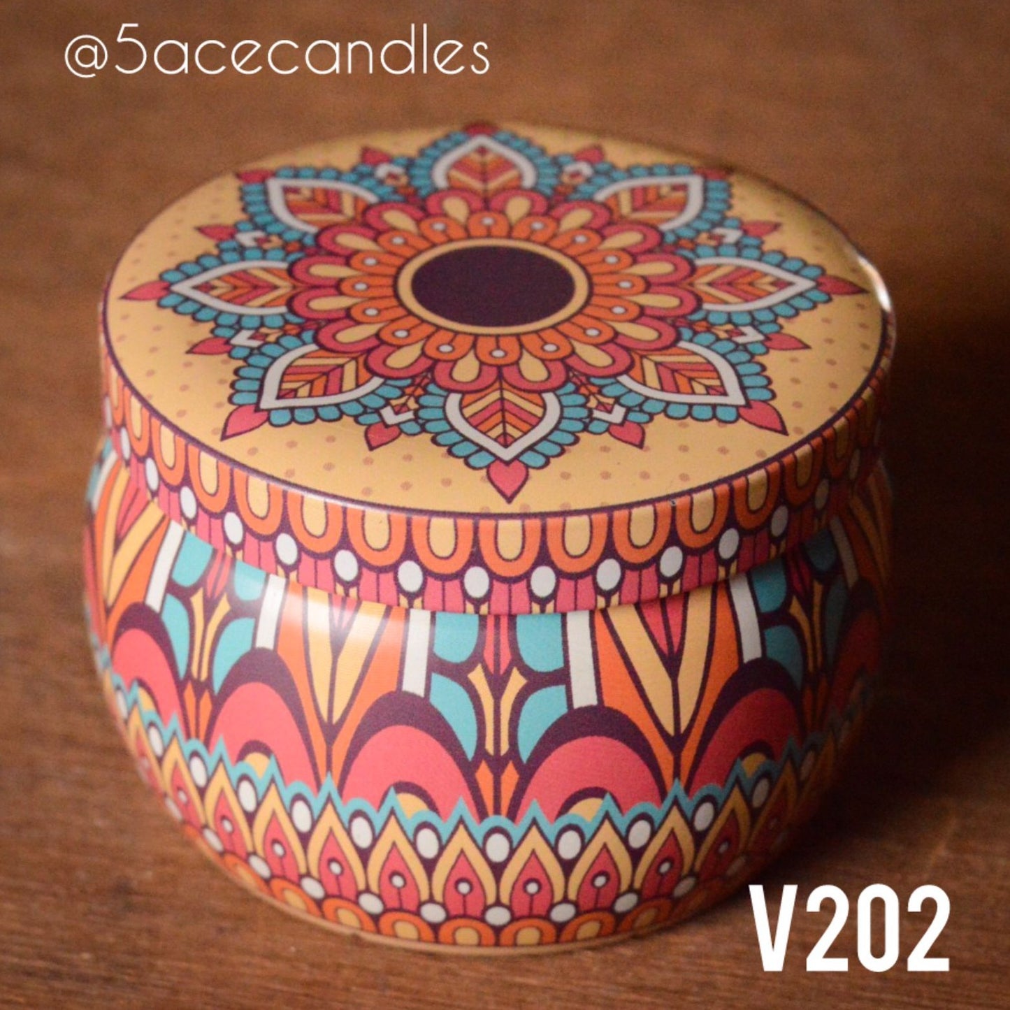 5ace reusable tin scented candles
